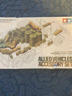 Tamiya 35229 1/35 Military Model Kit Allied Vehicles Equipment Accessory Set